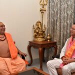 हरिद्वार में मुख्यमंत्री धामी ने लिया आशीर्वाद, प्रदेश की खुशहाली की कामना…