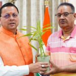 मुख्यमंत्री धामी से मिले मंत्री गणेश जोशी…